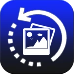 restore image - photo recovery android application logo